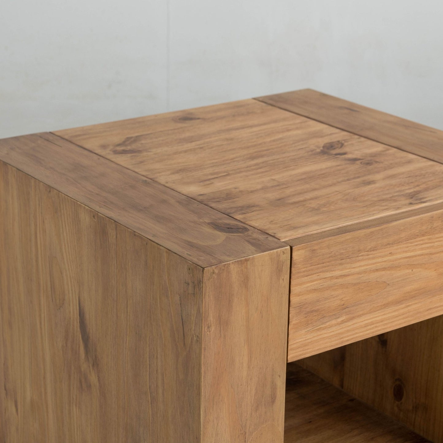 Harlan Oak Finish End Table - 1st Choice Furniture Direct