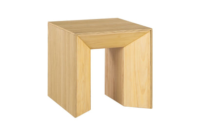 Harold Natural Oak Finish End Table - 1st Choice Furniture Direct