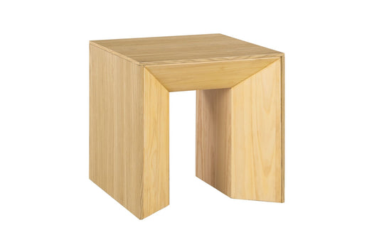 Harold Natural Oak Finish End Table - 1st Choice Furniture Direct