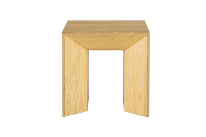 Harold Natural Oak Finish End Table - 1st Choice Furniture Direct