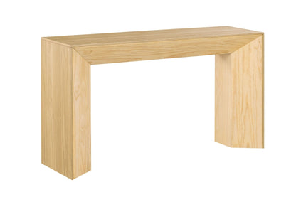 Harold Natural Oak Finish Sofa Table - 1st Choice Furniture Direct