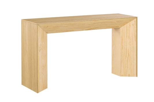 Harold Natural Oak Finish Sofa Table - 1st Choice Furniture Direct