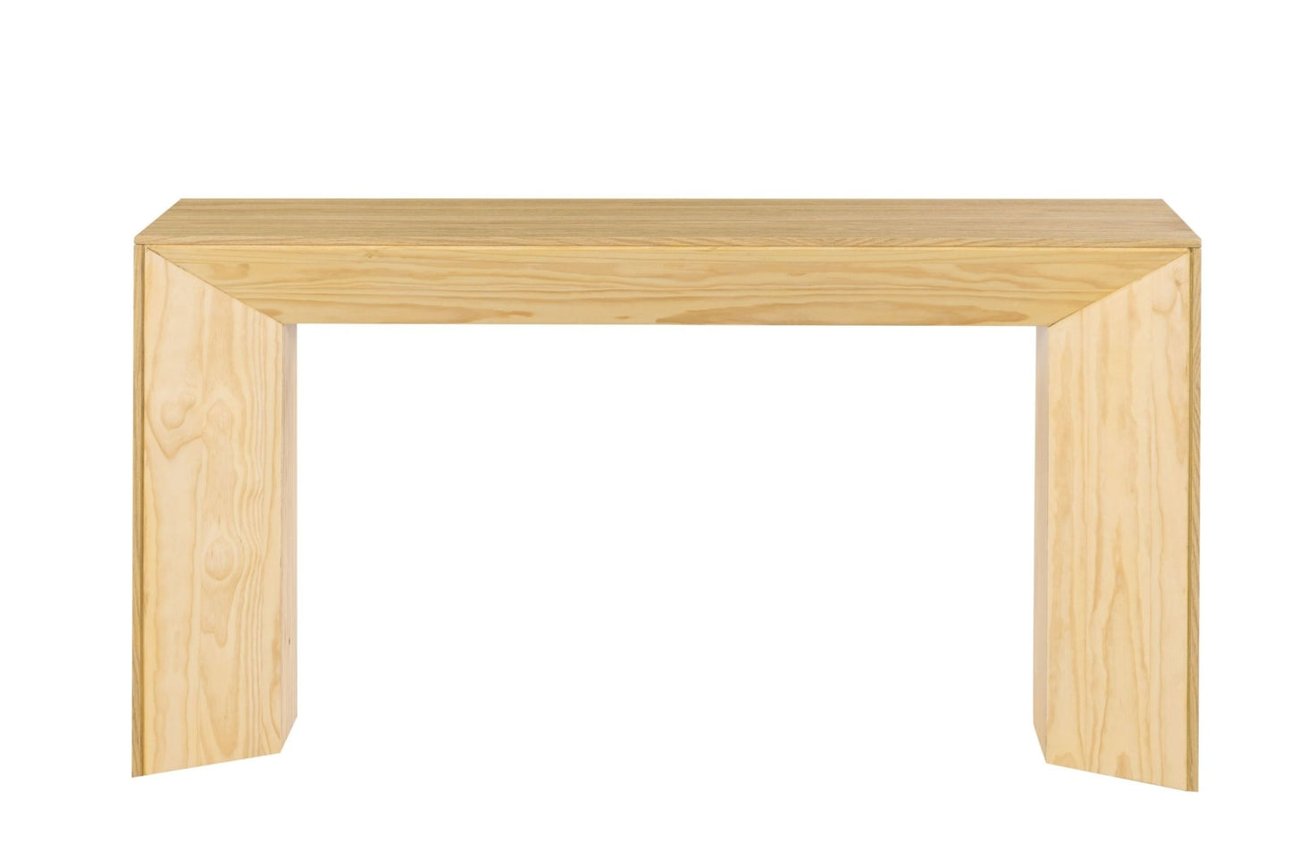 Harold Natural Oak Finish Sofa Table - 1st Choice Furniture Direct