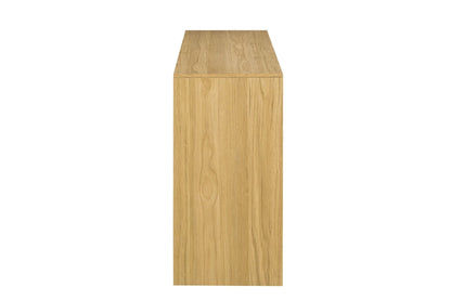 Harold Natural Oak Finish Sofa Table - 1st Choice Furniture Direct
