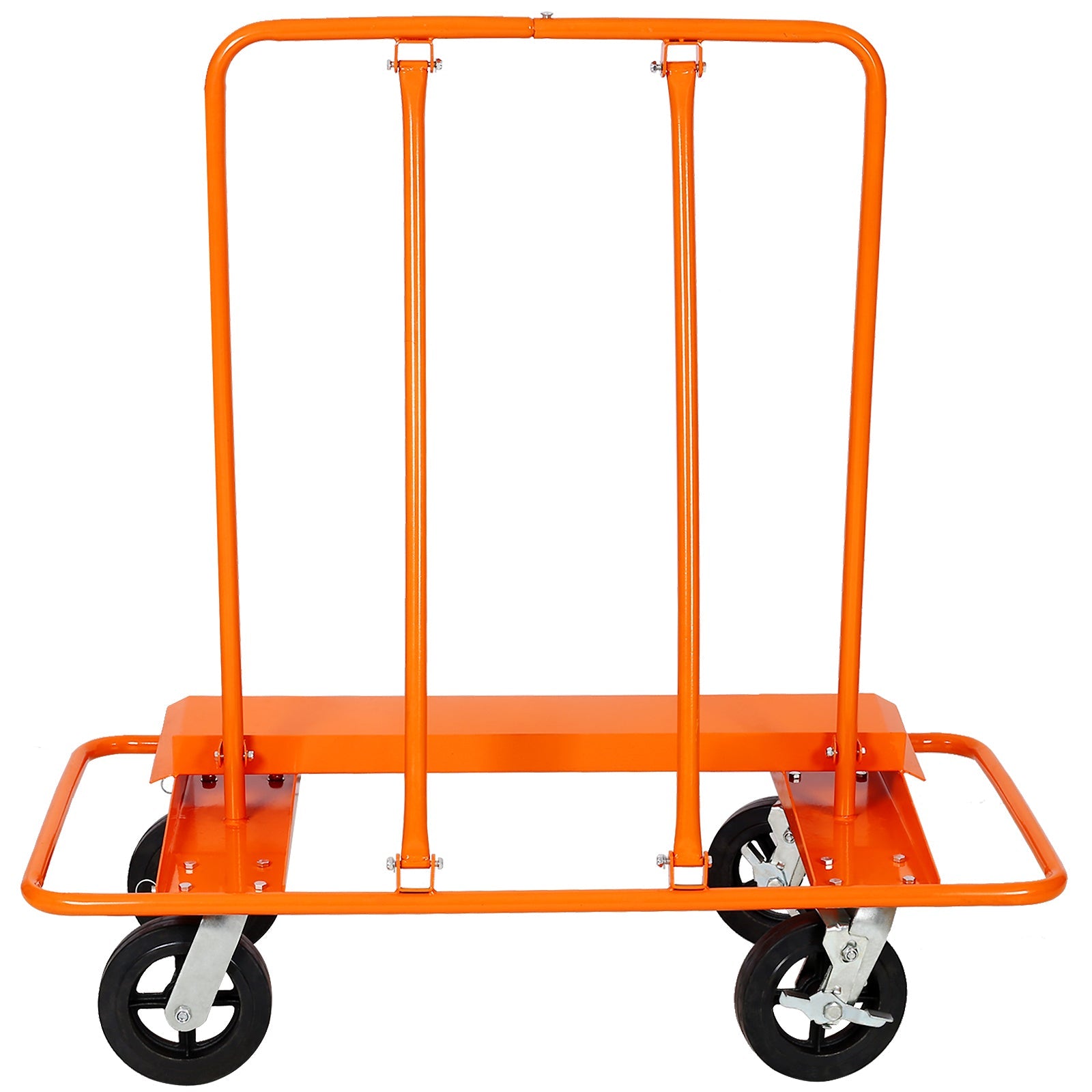 Heavy Duty Drywall Sheet Cart & Panel Dolly 2400lbs load capacity,panel service cart ,8' Black Mold - On Rubber Wheels - 1st Choice Furniture Direct