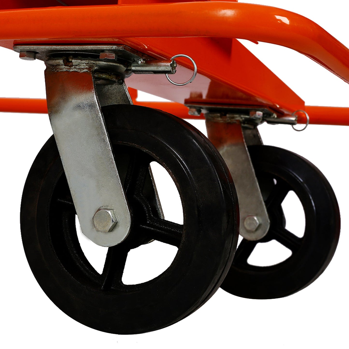 Heavy Duty Drywall Sheet Cart & Panel Dolly 2400lbs load capacity,panel service cart ,8' Black Mold - On Rubber Wheels - 1st Choice Furniture Direct