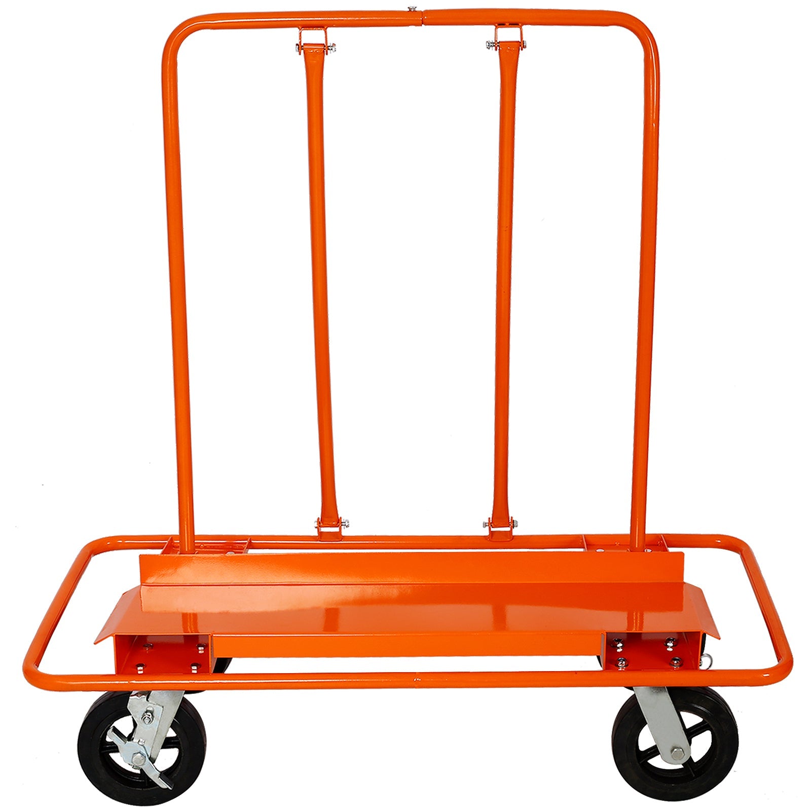 Heavy Duty Drywall Sheet Cart & Panel Dolly 2400lbs load capacity,panel service cart ,8' Black Mold - On Rubber Wheels - 1st Choice Furniture Direct