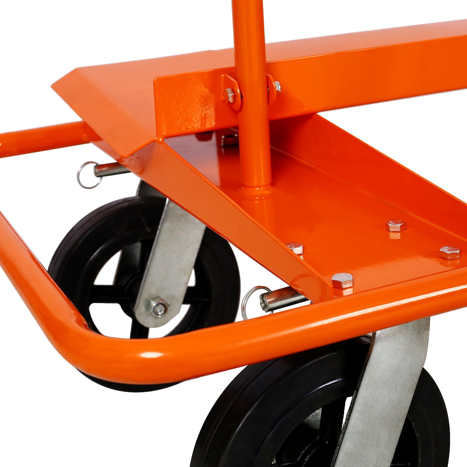 Heavy Duty Drywall Sheet Cart & Panel Dolly 2400lbs load capacity,panel service cart ,8' Black Mold - On Rubber Wheels - 1st Choice Furniture Direct