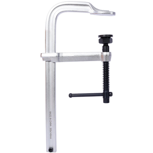 Heavy - Duty F - Clamp, Removable Swivel Pad, Deep Throat F Clamp 5 - 1/2', Heavy Duty Bar Clamp for Welding,12'x5 1/2' - 1st Choice Furniture Direct