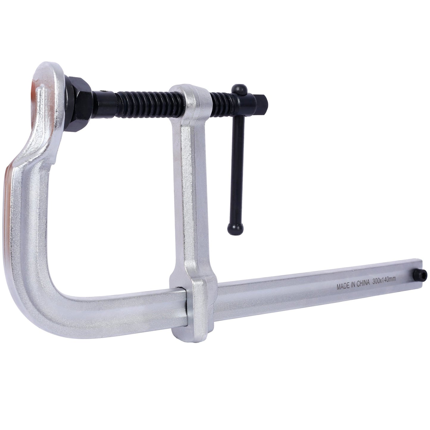 Heavy - Duty F - Clamp,Removable Swivel Pad, Deep Throat F Clamp 5 - 1/2', Heavy Duty Bar Clamp for Welding,12'x5 1/2' ,4 pcs pack - 1st Choice Furniture Direct