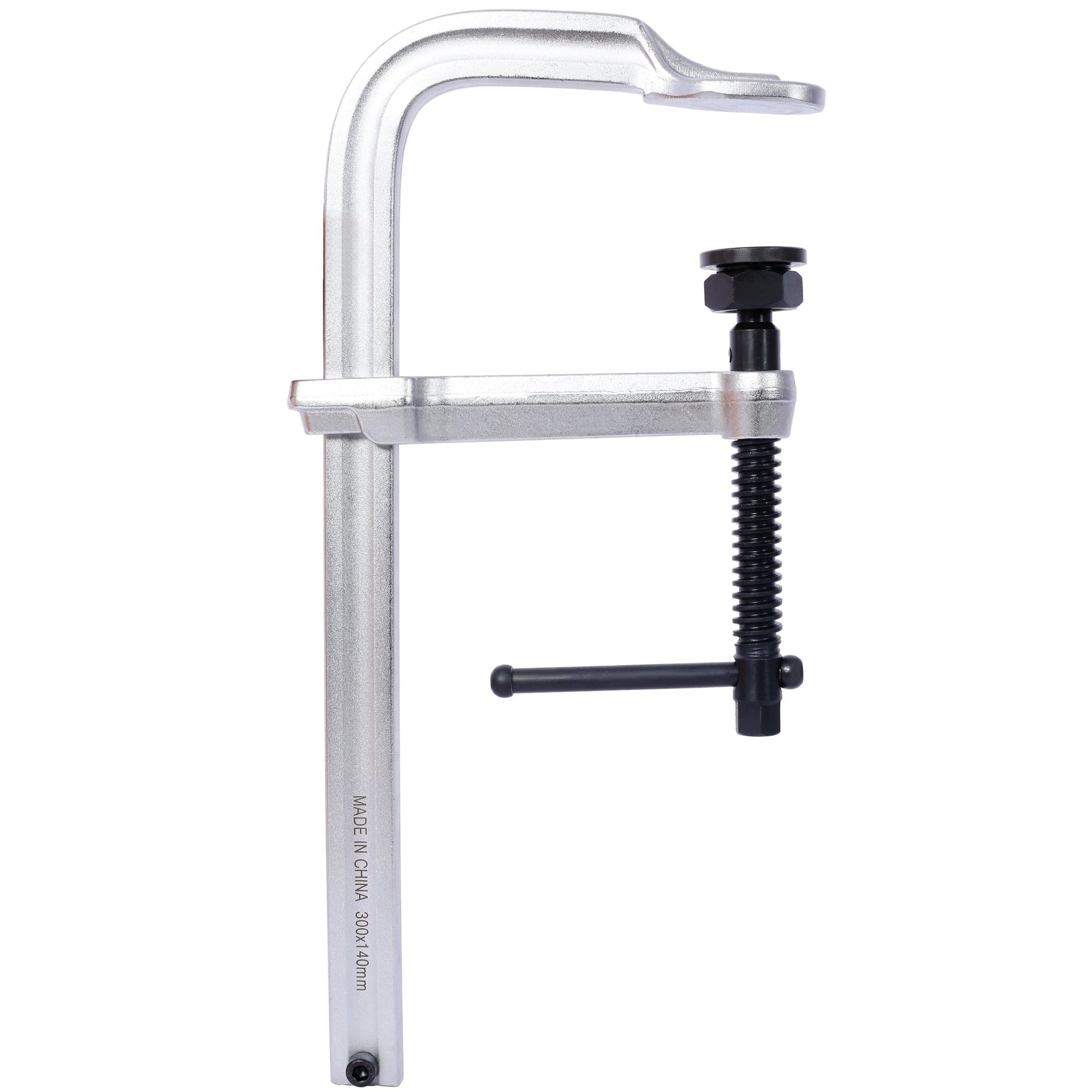 Heavy - Duty F - Clamp,Removable Swivel Pad, Deep Throat F Clamp 5 - 1/2', Heavy Duty Bar Clamp for Welding,12'x5 1/2' ,4 pcs pack - 1st Choice Furniture Direct
