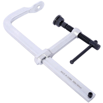 Heavy - Duty F - Clamp,Removable Swivel Pad, Deep Throat F Clamp 5 - 1/2', Heavy Duty Bar Clamp for Welding,12'x5 1/2' ,4 pcs pack - 1st Choice Furniture Direct