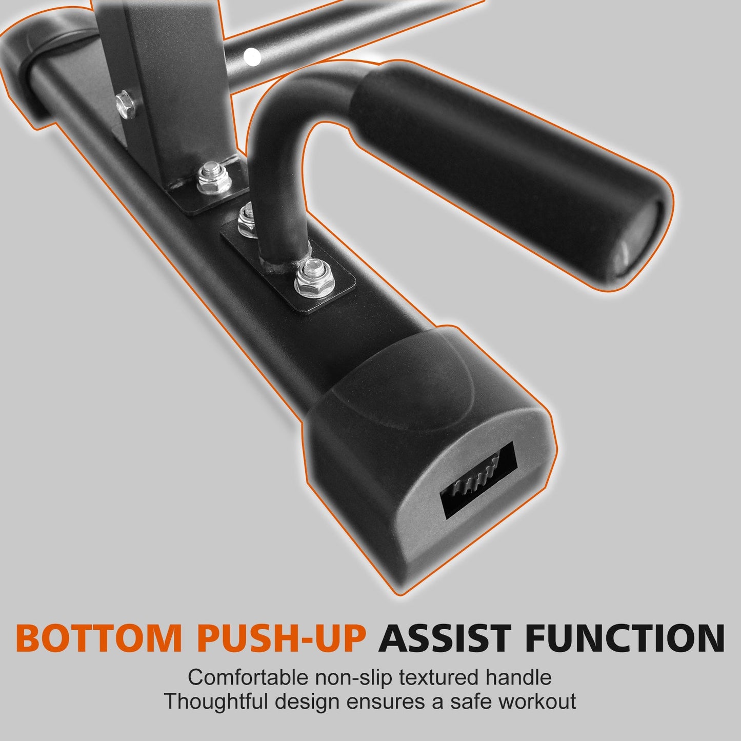 Heavy Duty Push Up Bar Station | Adjustable Dip & Workout Rack - 1st Choice Furniture Direct