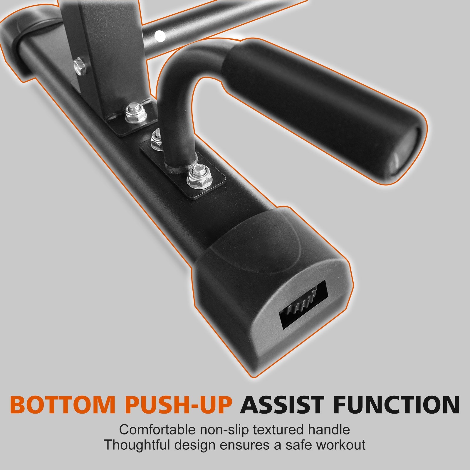 Heavy Duty Push Up Bar Station | Adjustable Dip & Workout Rack - 1st Choice Furniture Direct