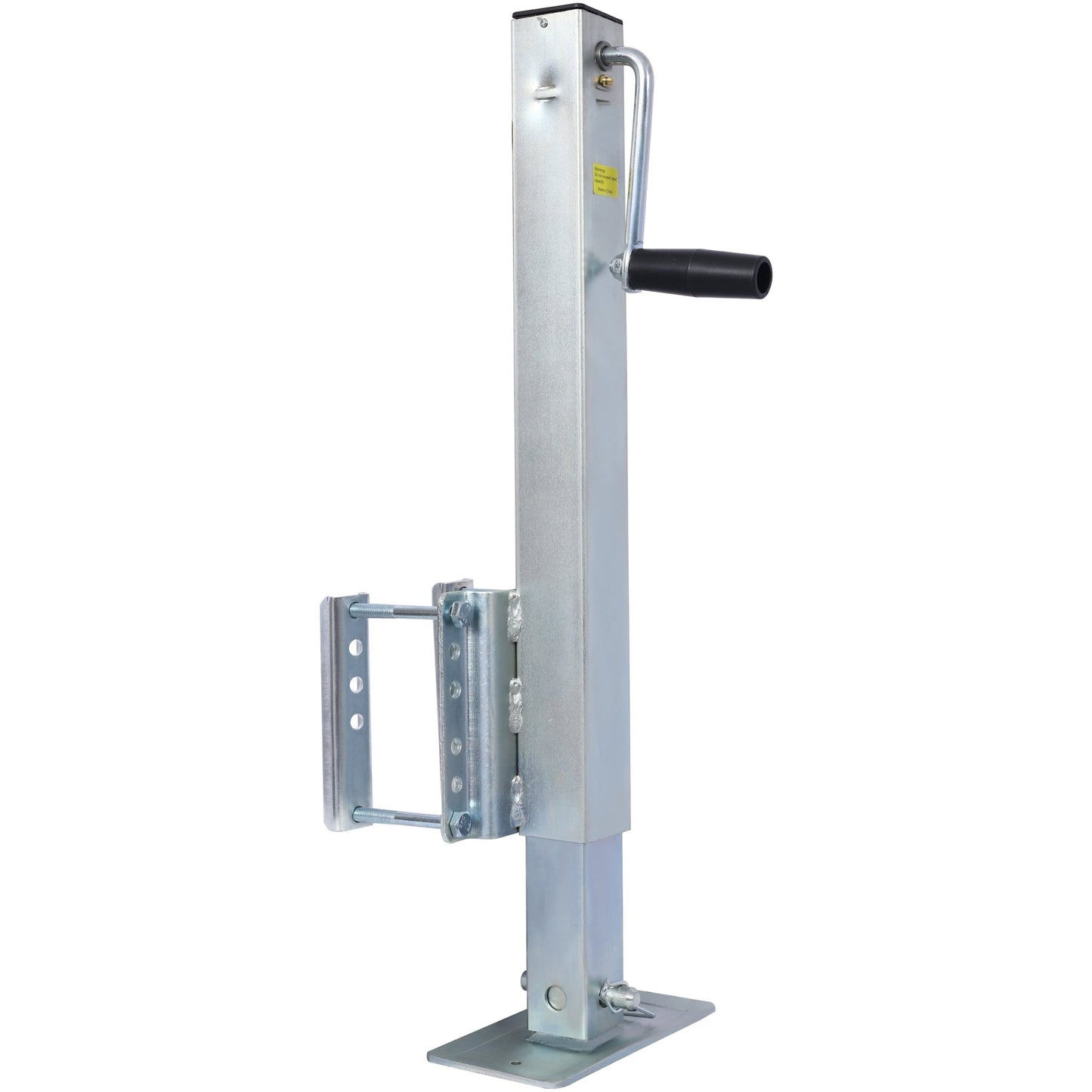 Heavy Duty Trailer Jack, Fixed Mount Jack w/Drop Leg, 28.6 in. of Lift, Max Load 2,500 Lbs - 1st Choice Furniture Direct