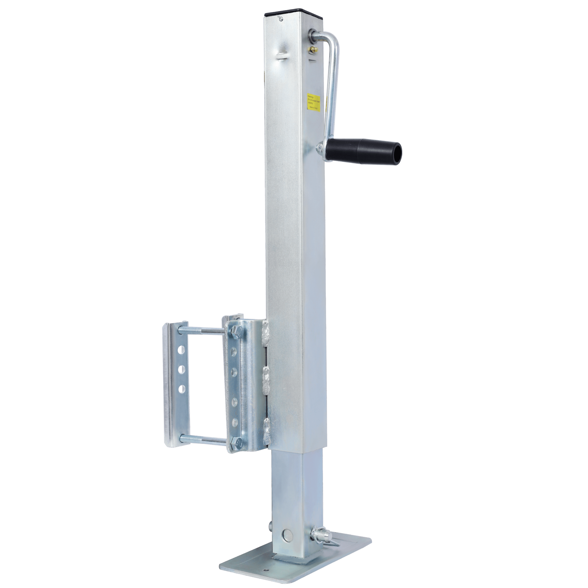 Heavy Duty Trailer Jack, Fixed Mount Jack w/Drop Leg, 28.6 in. of Lift, Max Load 2,500 Lbs - 1st Choice Furniture Direct