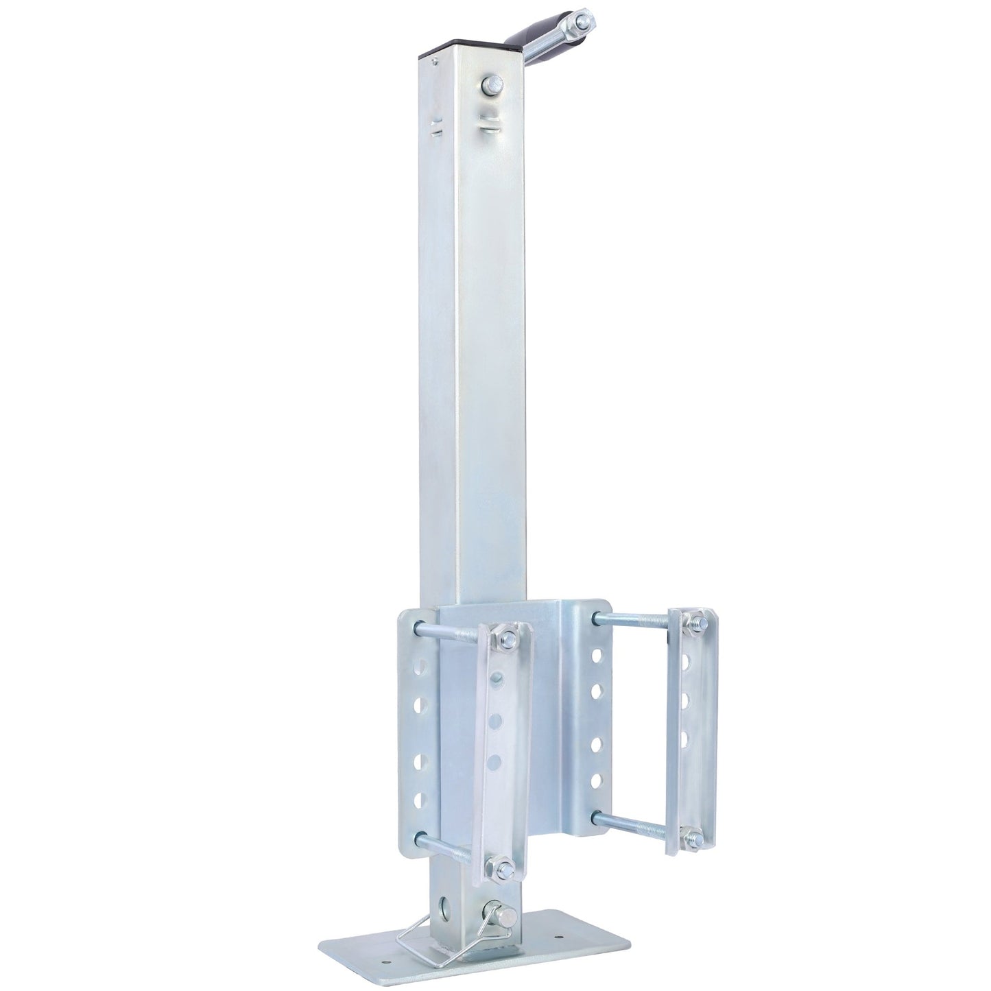 Heavy Duty Trailer Jack, Fixed Mount Jack w/Drop Leg, 28.6 in. of Lift, Max Load 2,500 Lbs - 1st Choice Furniture Direct