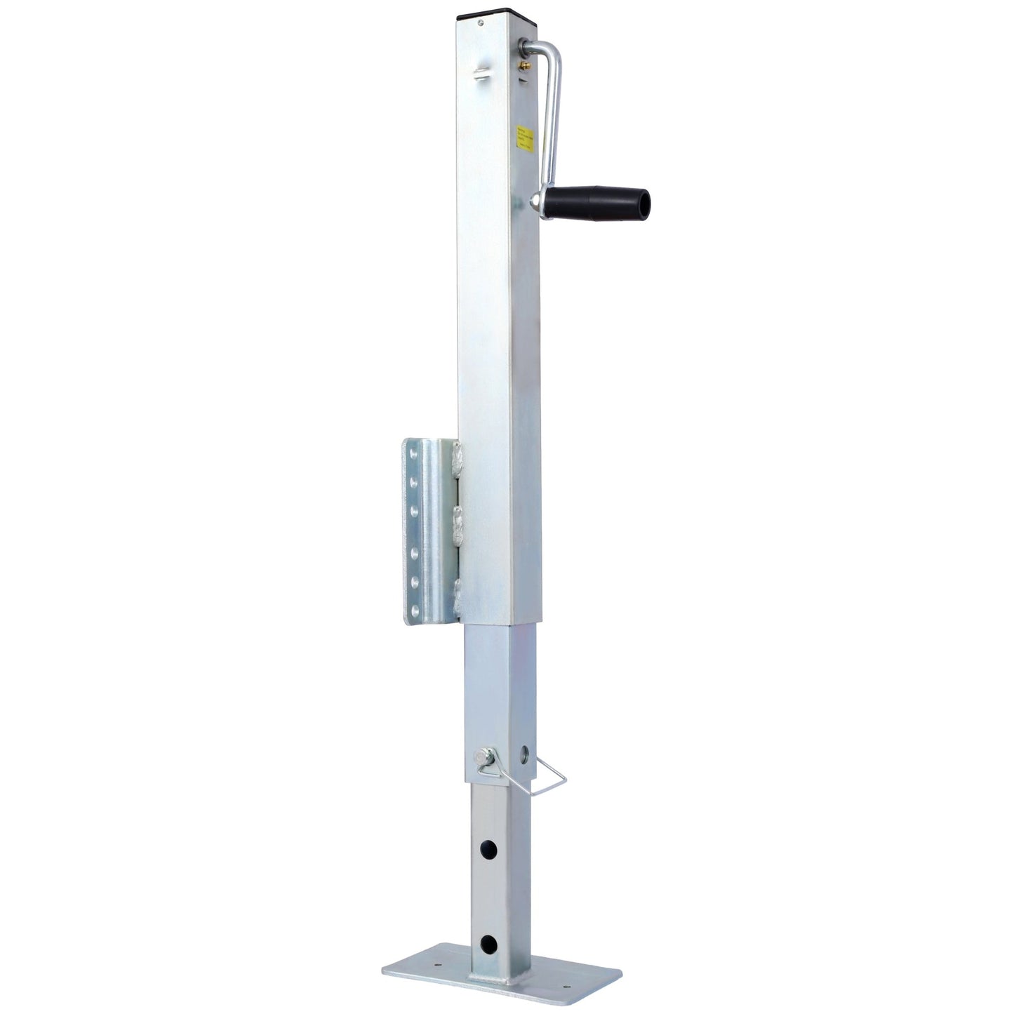 Heavy Duty Trailer Jack, Fixed Mount Jack w/Drop Leg, 28.6 in. of Lift, Max Load 2,500 Lbs - 1st Choice Furniture Direct