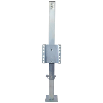 Heavy Duty Trailer Jack, Fixed Mount Jack w/Drop Leg, 28.6 in. of Lift, Max Load 2,500 Lbs - 1st Choice Furniture Direct