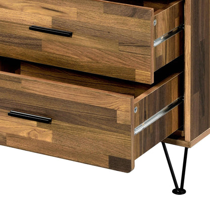 Hestia Walnut Finish Dresser - 1st Choice Furniture Direct