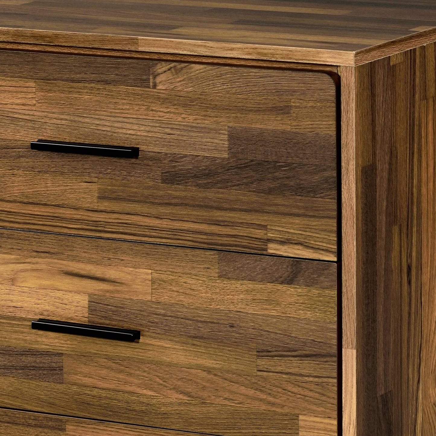 Hestia Walnut Finish Dresser - 1st Choice Furniture Direct