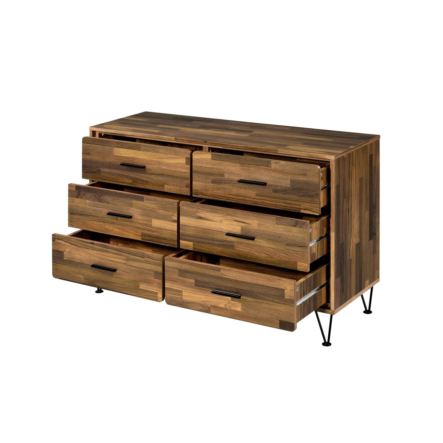 Hestia Walnut Finish Dresser - 1st Choice Furniture Direct