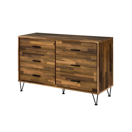 Hestia Walnut Finish Dresser - 1st Choice Furniture Direct