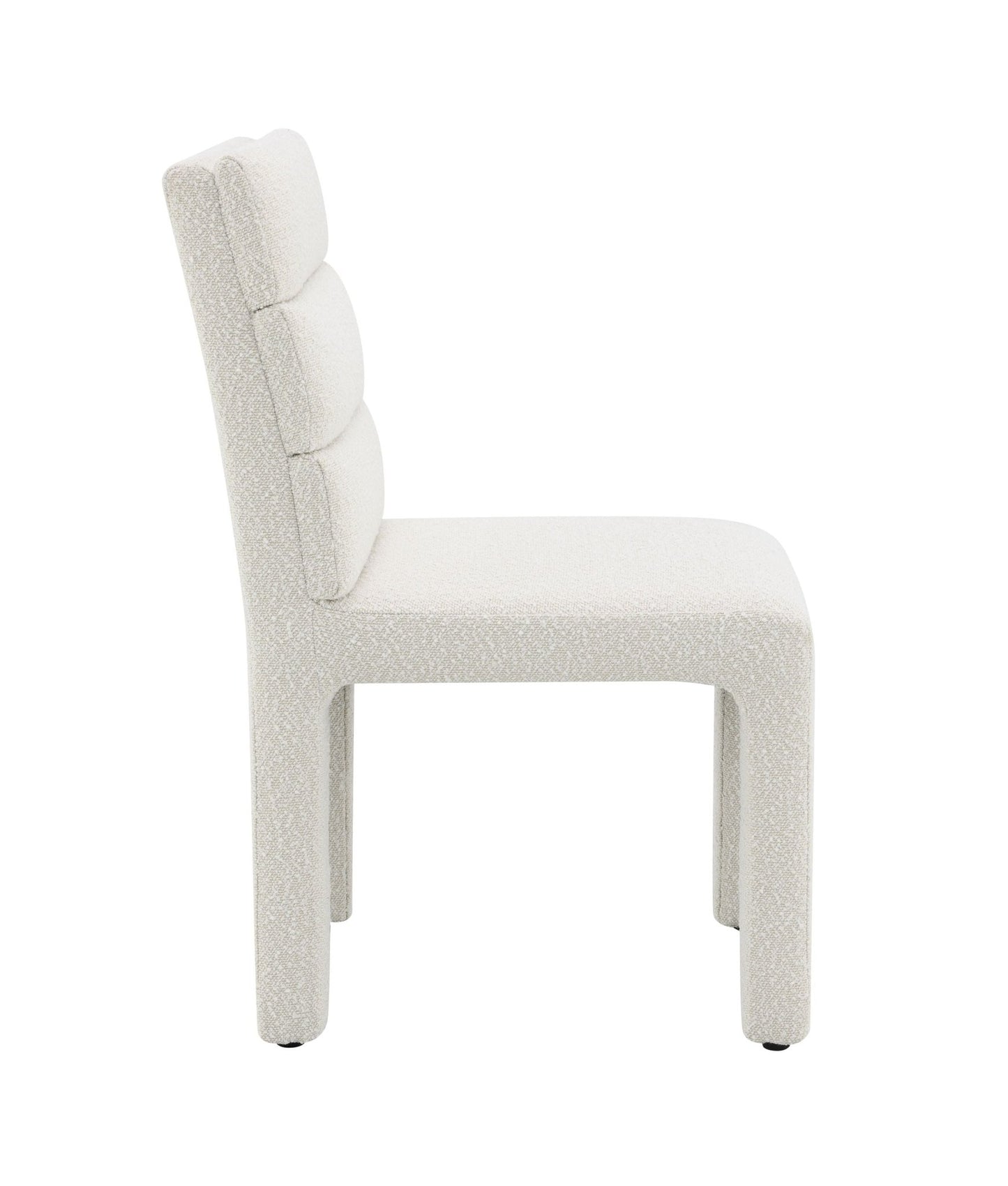 Hettie Beige Boucle Side Chair (Set of 2) - 1st Choice Furniture Direct