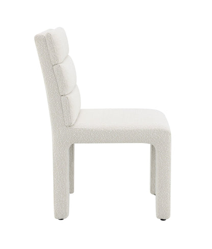 Hettie Beige Boucle Side Chair (Set of 2) - 1st Choice Furniture Direct