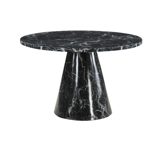 Hollis Dining Table W/Engineered Stone Top - 1st Choice Furniture Direct