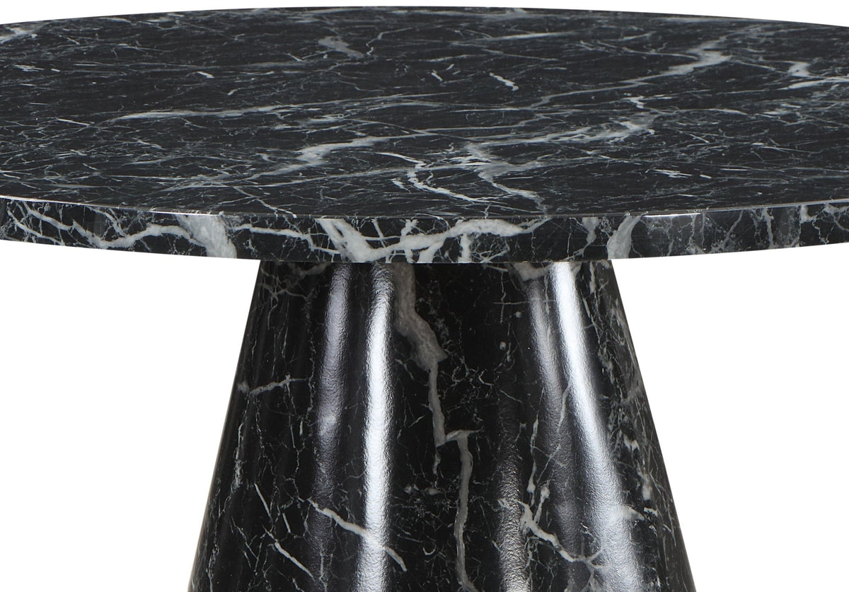 Hollis Dining Table W/Engineered Stone Top - 1st Choice Furniture Direct
