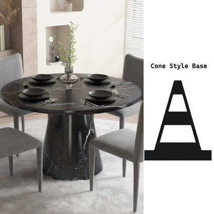 Hollis Dining Table W/Engineered Stone Top - 1st Choice Furniture Direct