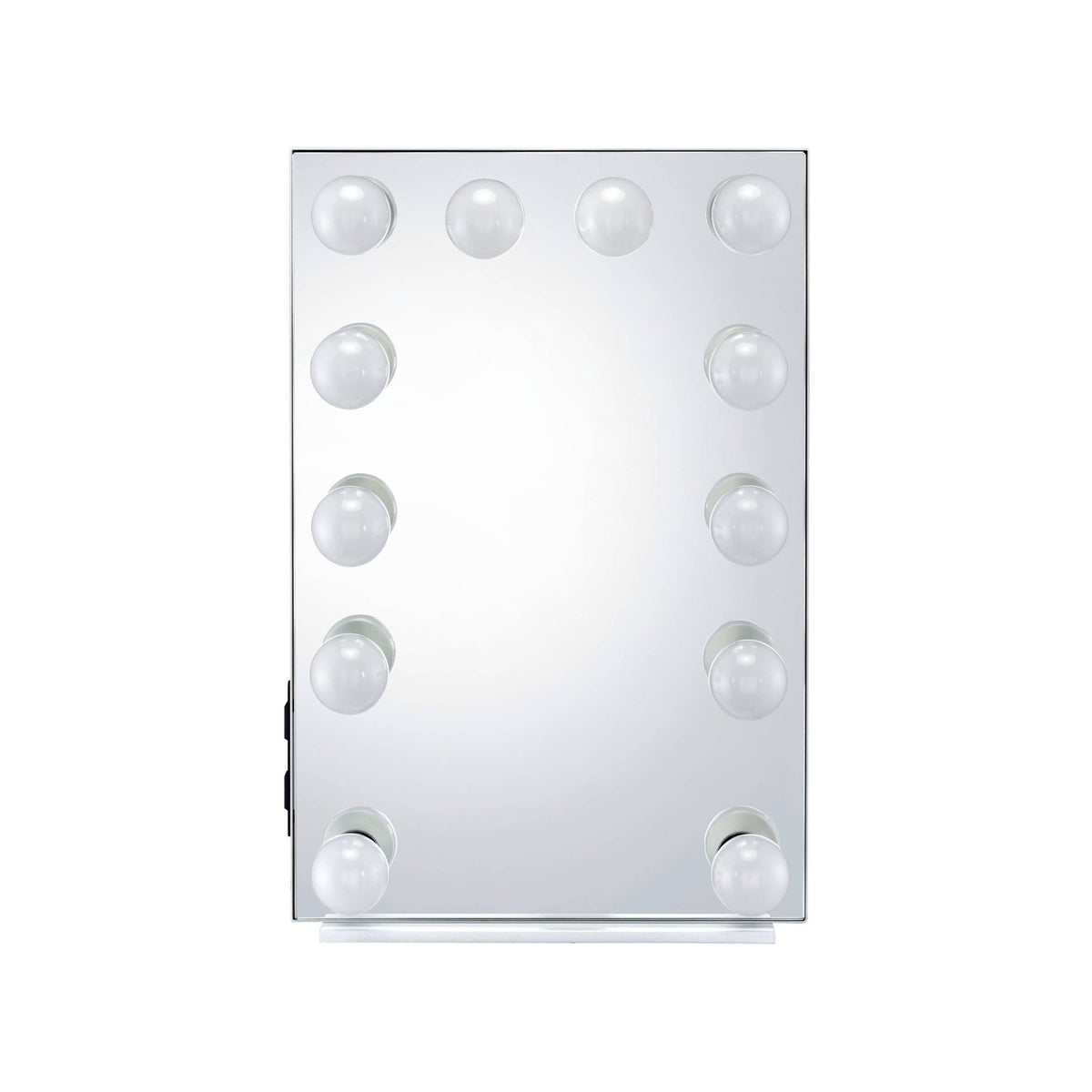 Hollywood Vanity Mirror with Light Bulb Sockets - 1st Choice Furniture Direct