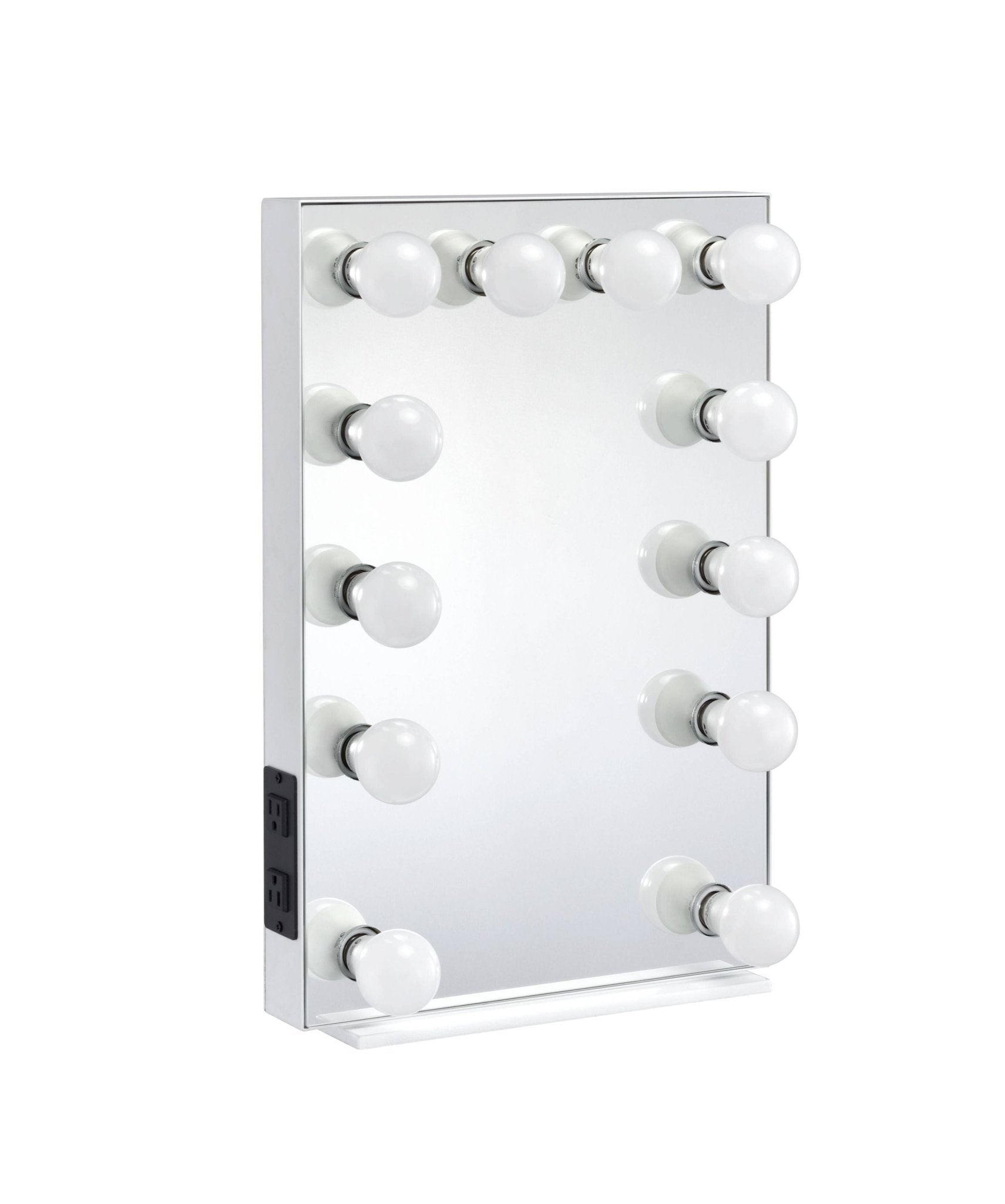 Hollywood Vanity Mirror with Light Bulb Sockets - 1st Choice Furniture Direct