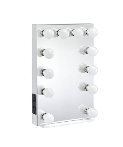Hollywood Vanity Mirror with Light Bulb Sockets - 1st Choice Furniture Direct
