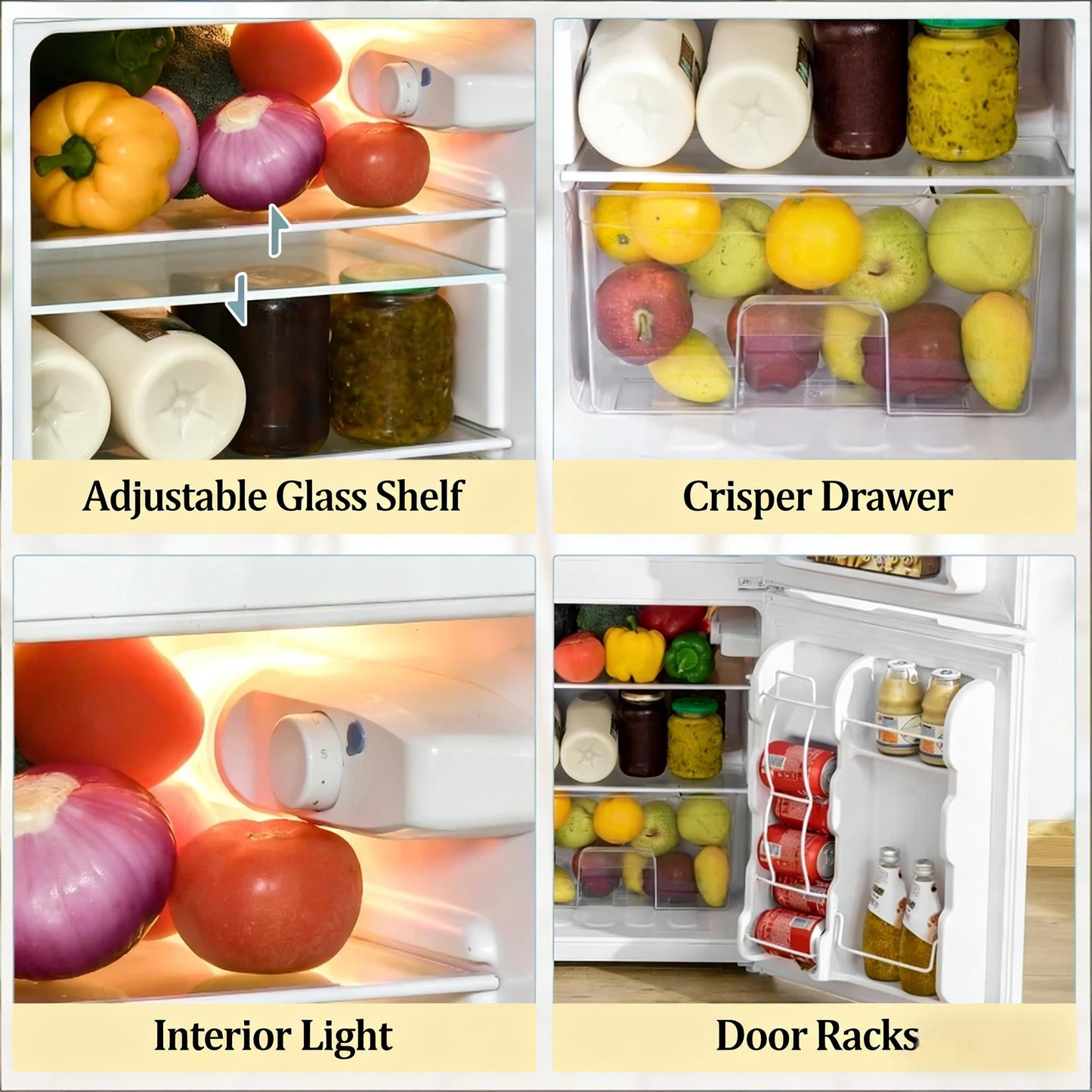 Home Office Compact Refrigerator,Mini Fridge - 1st Choice Furniture Direct