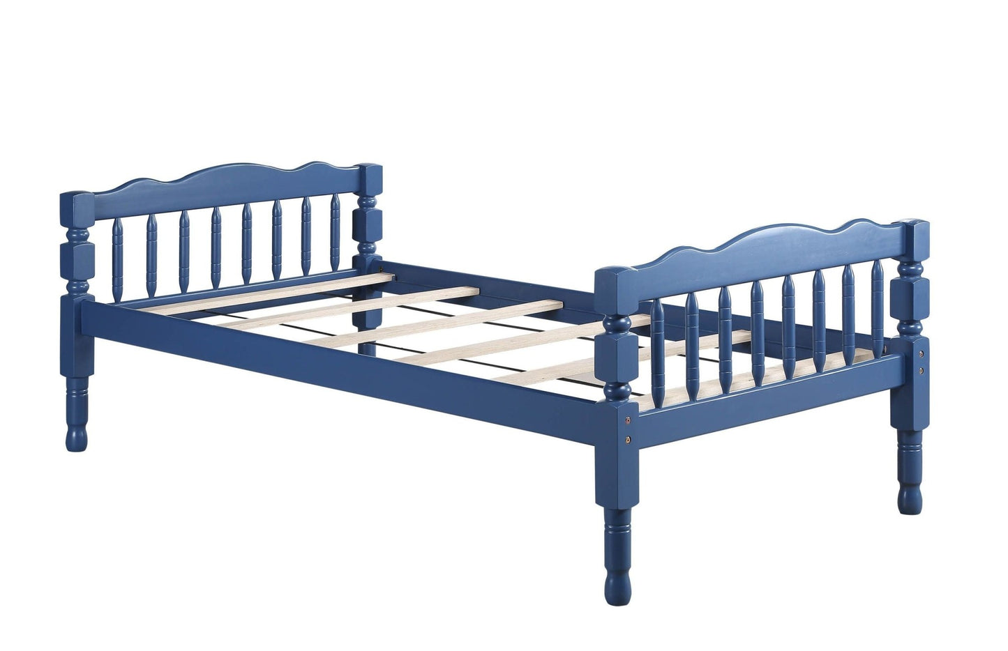 Homestead Dark Blue Finish Twin/Twin Bunk Bed - 1st Choice Furniture Direct