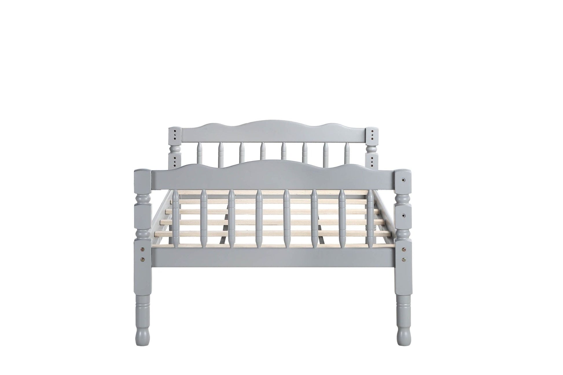 Homestead Gray Finish Twin/Twin Bunk Bed - 1st Choice Furniture Direct