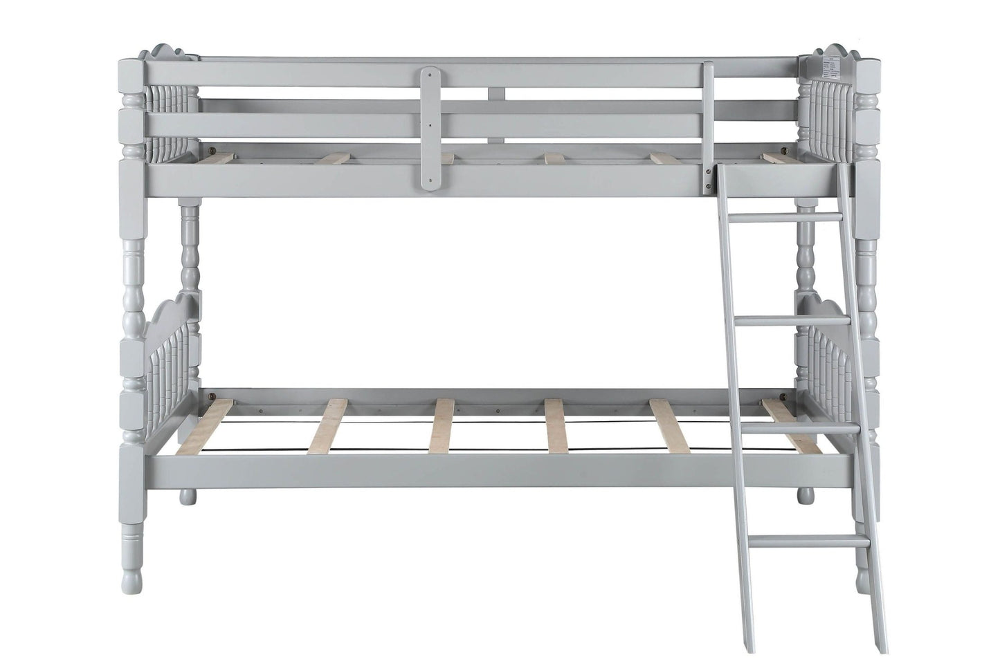 Homestead Gray Finish Twin/Twin Bunk Bed - 1st Choice Furniture Direct