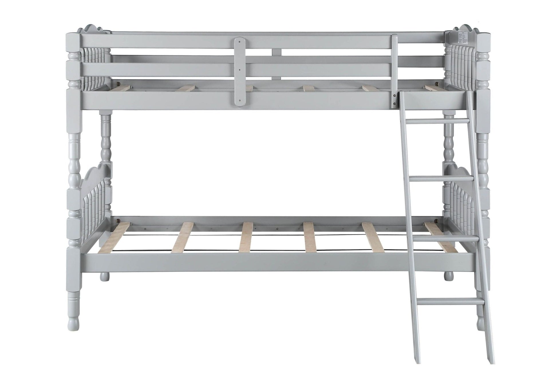 Homestead Gray Finish Twin/Twin Bunk Bed - 1st Choice Furniture Direct