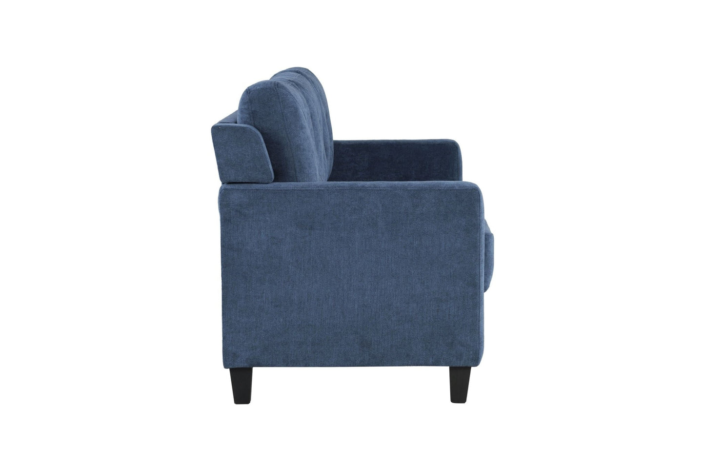 Horatio Navy Chenille 3 Seater Sofa - 1st Choice Furniture Direct