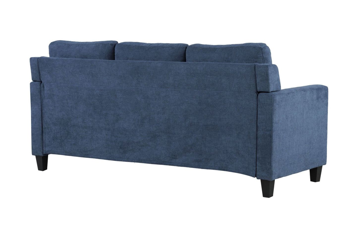 Horatio Navy Chenille 3 Seater Sofa - 1st Choice Furniture Direct