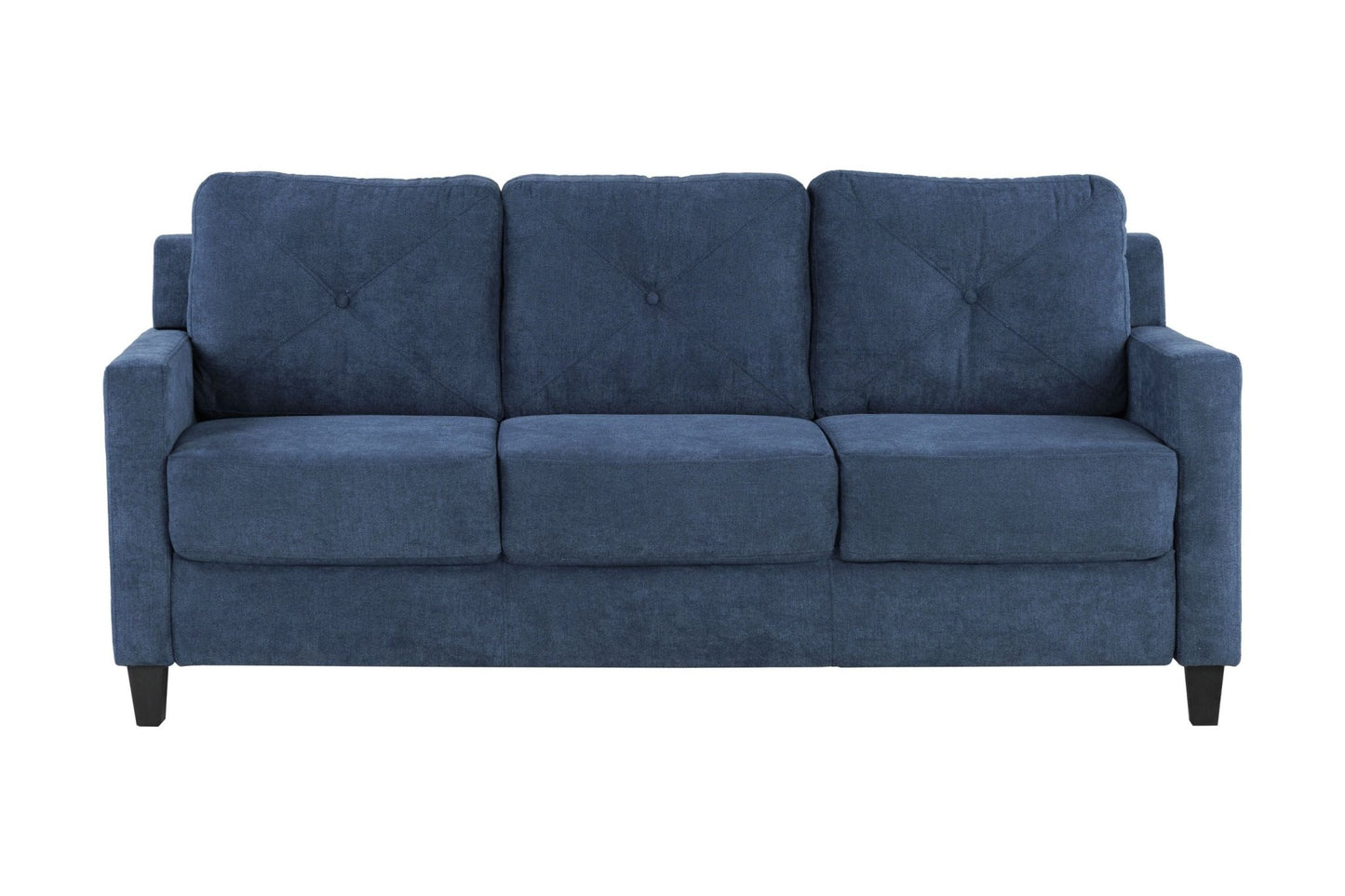 Horatio Navy Chenille 3 Seater Sofa - 1st Choice Furniture Direct