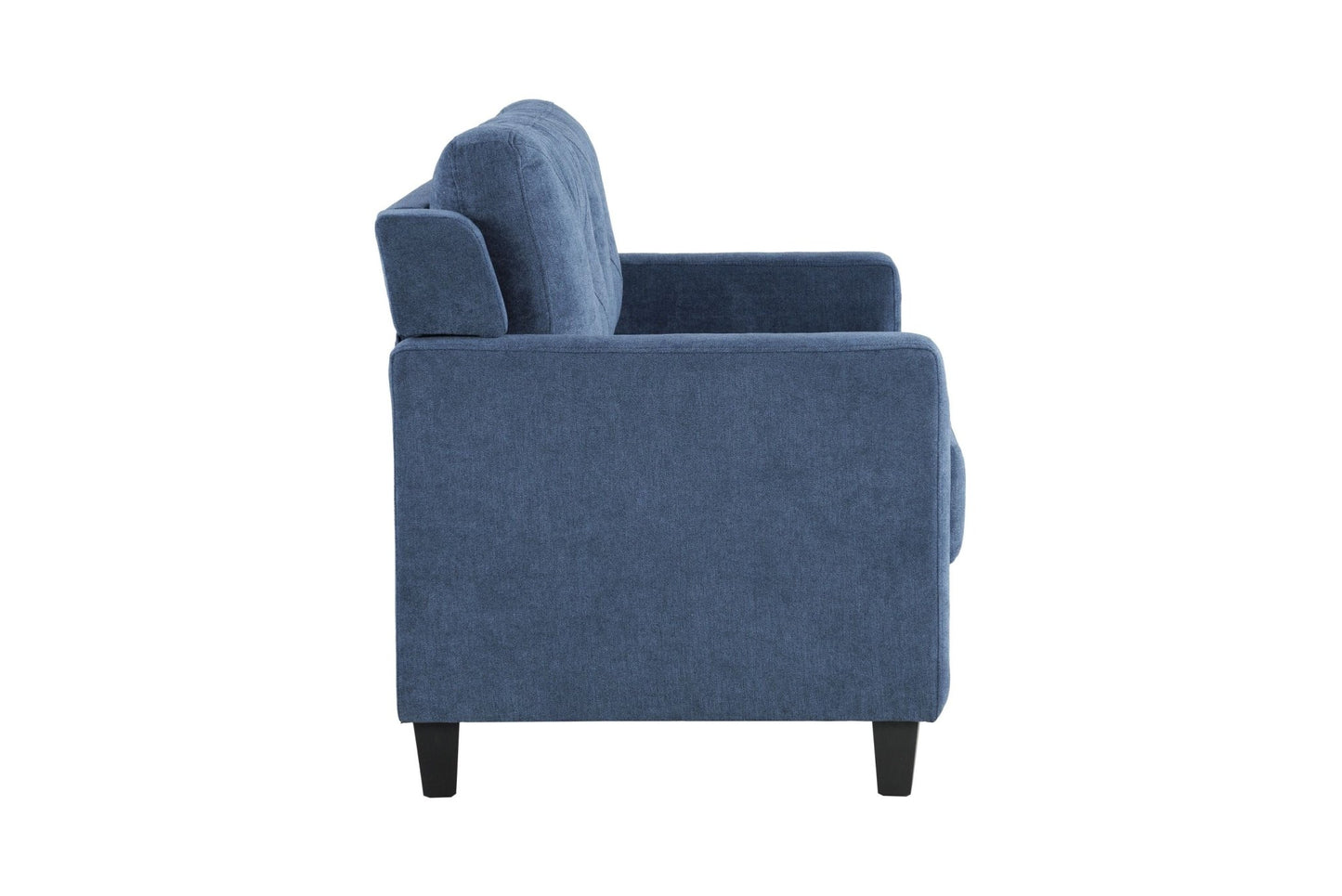 Horatio Navy Chenille 3PCS Living Room Set - 1st Choice Furniture Direct