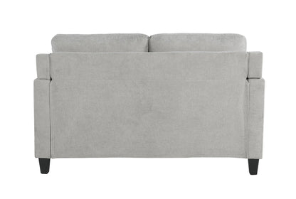Horatio Taupe Chenille 2 Seater Loveseat - 1st Choice Furniture Direct