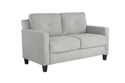 Horatio Taupe Chenille 2 Seater Loveseat - 1st Choice Furniture Direct