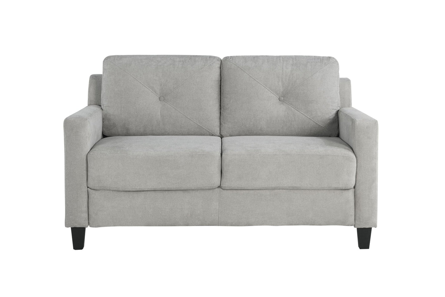 Horatio Taupe Chenille 2 Seater Loveseat - 1st Choice Furniture Direct