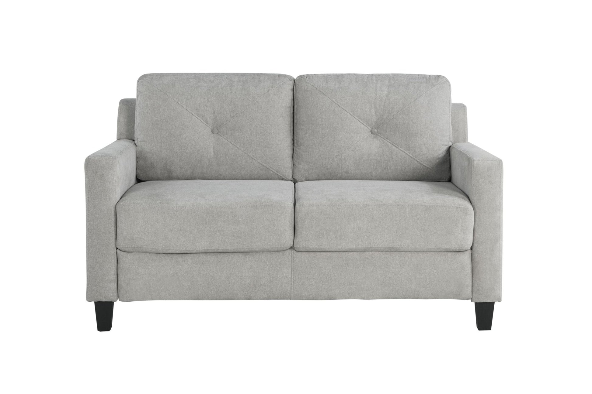 Horatio Taupe Chenille 2 Seater Loveseat - 1st Choice Furniture Direct