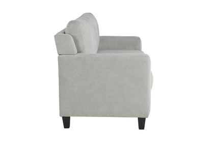 Horatio Taupe Chenille 2 Seater Loveseat - 1st Choice Furniture Direct