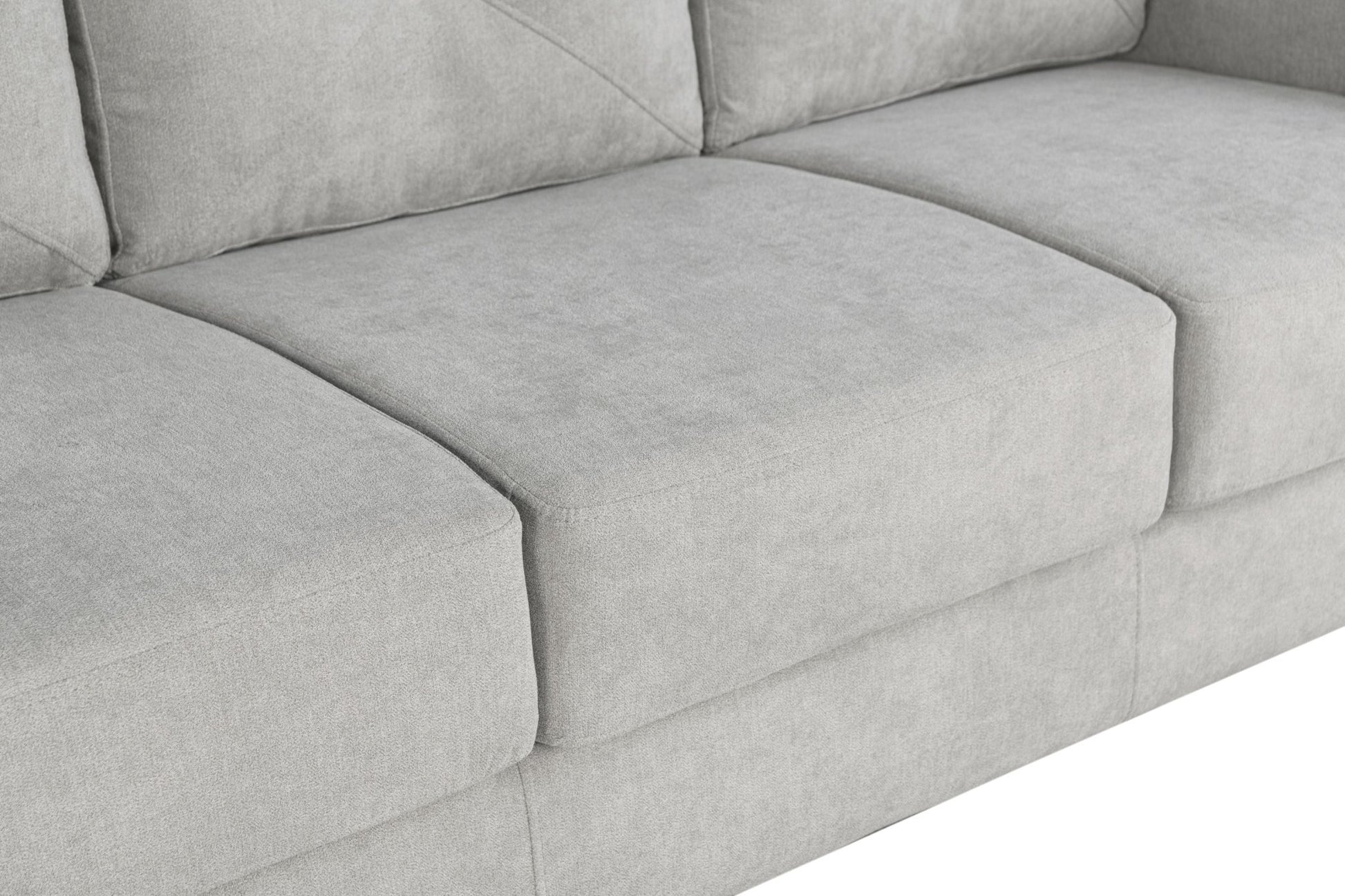 Horatio Taupe Chenille 3 Seater Sofa - 1st Choice Furniture Direct